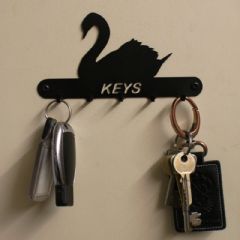 Poppyforge Swan Key Holder