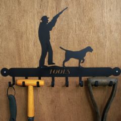 Poppyforge Tool Rack - Man Hunting