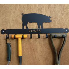 Poppyforge Tool Rack - Pig