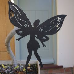 Poppyforge Small Fairy with Base - Black