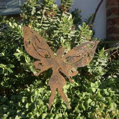 Poppyforge Small Fairy with Base - Rust