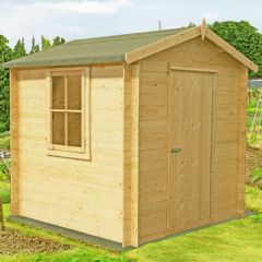 Shire Danbury Log Cabin - W7ft x D7ft