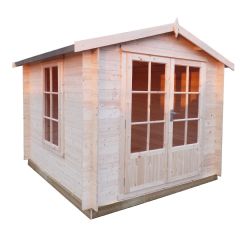 Shire Barnsdale Log Cabin - W7ft x D7ft