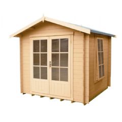 Shire Barnsdale Log Cabin - W8ft x D8ft