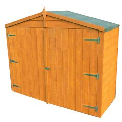 Shire Dip Treated Overlap Bike Store - W7ft x D3ft