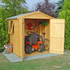 Shire Tongue and Groove Arran Double Door Shed - W6ft x D6ft