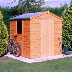 Shire tongue and Groove Shiplap Apex Shed - W7ft x D5ft