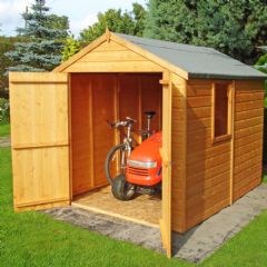 Shire Tongue and Groove Warwick Double Door Shed - W8ft x D6ft