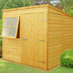 Shire tongue and Groove Pent Shed - W7ft x D7ft