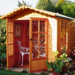 Shire Shiplap Buckingham Summerhouse - W7ft x D7ft