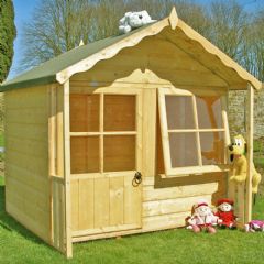 Shire Little Houses Kitty Playhouse - W5ft x D5ft