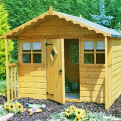 Shire Little Houses Cubby Playhouse - W6ft x D6ft