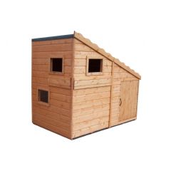 Shire Little Houses Command Post Playhouse - W6ft x D4ft