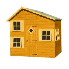 Shire Little Houses Loft Playhouse - W8ft x D6ft