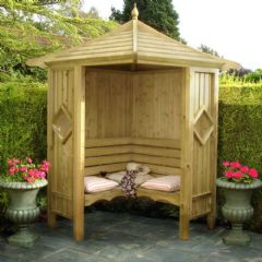 Shire Classic 2 Seater Corner Arbour