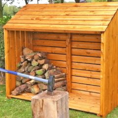 Shire Small Log Store - W5ft x D2ft