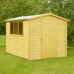 Shire Handmade Lewis Shed - W10ft x D8ft