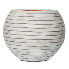 Capi Nature Vase Ball Row Planter - Ivory - Diameter 40cm x H32cm