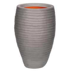 Capi Nature Vase Elegant Deluxe Row Planter Range - Grey