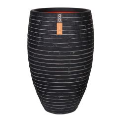Capi Nature Vase Elegant Deluxe Row Planter Range - Anthracite