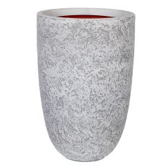 Capi Nature Vase Elegant Rock Planter - Ivory - Diameter 35cm x H58cm