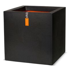 Capi Urban Square Planters - Black