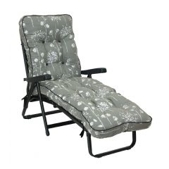 Glendale Deluxe Sun Lounger - Renaissance Grey
