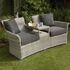 Glendale Radford Duo Set Companion Seat - Two Tone Grey