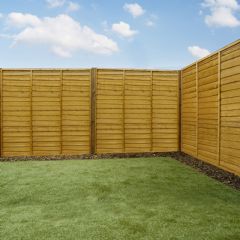 Mercia Waney Edge Lap Panel - Dip Treated