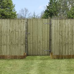 Mercia Vertical Feather Edge Gate - Pressure Treated