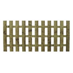 Mercia Flat Topped Palisade Fence - Pressure Treated