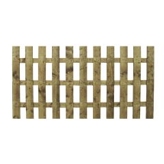 Mercia Flat Topped Palisade Fence - Pressure Treated