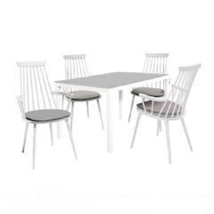Garden Art Royal Aluminium 4 Seater Rectangle Dining Set