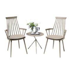 Garden Art Royal Aluminium 2 Seater Bistro Set with Explorer Table