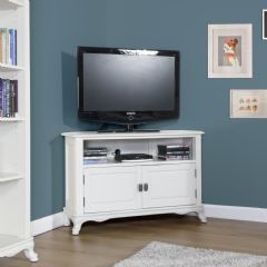 Oseasons Provence Birch 2 Door Corner TV Unit