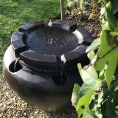 Satu Bumi Scroll Fountain Water Feature