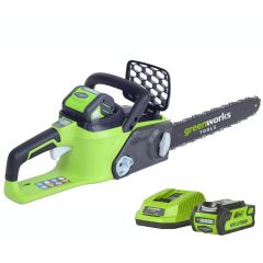 Greenworks 40V DigiPro 40cm Chainsaw with 2Ah Battery and Charger