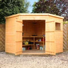 Mercia Shiplap Corner Shed