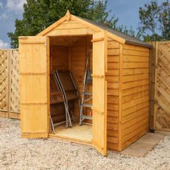 Mercia Overlap Apex Shed - W6ft x D4ft