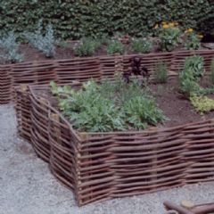 2m Chairworks Hazel Border Edging - H20cm