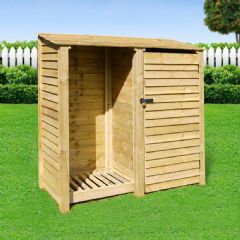 Rutland County Hambleton 6ft High Tool and Log Store's - W6ft x D2ft