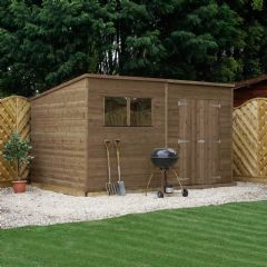 Mercia Pressure Treated Pent Shed