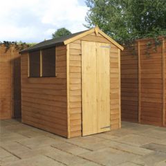 Mercia Overlap Apex Shed - W4ft x D6ft