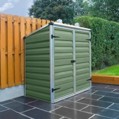 Palram Voyager Storage Cabinet - Green - W4.5ft x H5ft