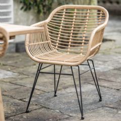 Garden Trading Set of 2 Hamstead Bamboo Armchairs