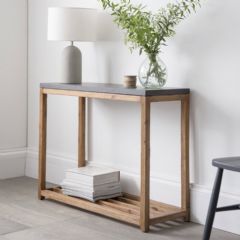 Garden Trading Large Chilson Console Table - Cement Fibre