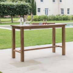 Garden Trading St Mawes 180cm Bar Table - Reclaimed Teak