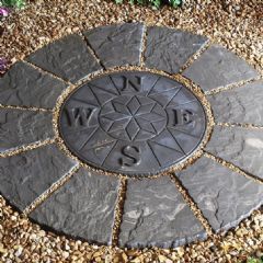 Deco-Pak Compass Rotunda 1.2m Circle Paving Kit - Twilight