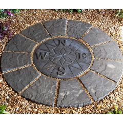Deco-Pak Compass Rotunda Large 1.8m Circle Paving Kit - Twilight