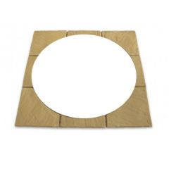 Deco-Pak Oxford Circle Medium 1.8m Squaring Off Kit - Buff Gold